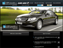 Tablet Screenshot of guerin-automobiles.be